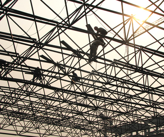 涿州厂房网架安装