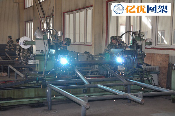 涿州螺栓球网架加工车间